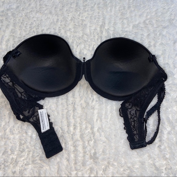 Black Satin & Lace Bra 38C - Picture 11 of 16